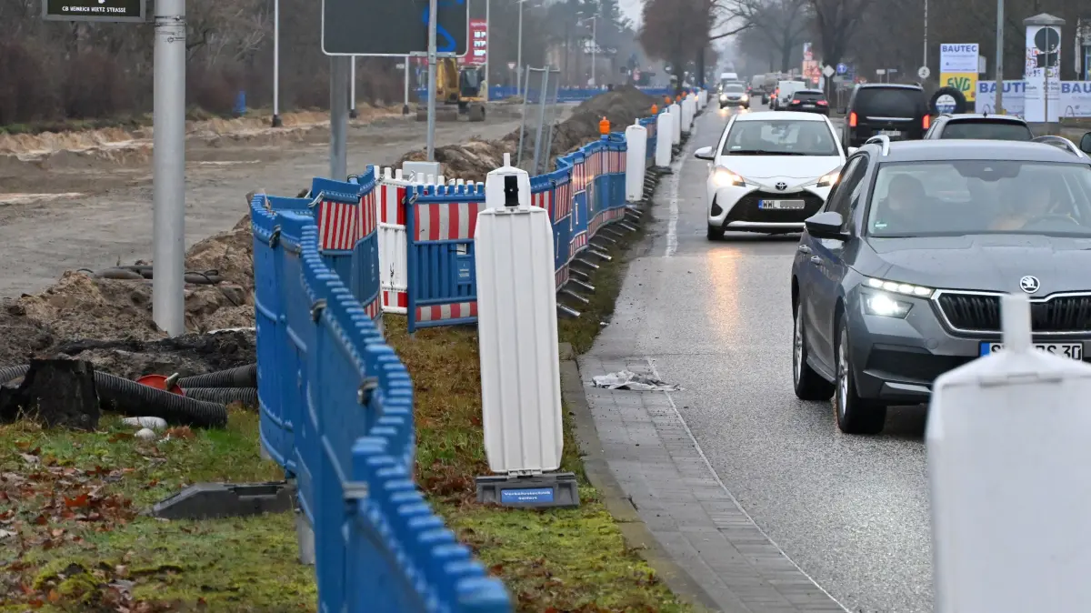 Baustellenreport Januar 2025: Baustellenreport Januar 2026
Stadtring Richtung Peitz