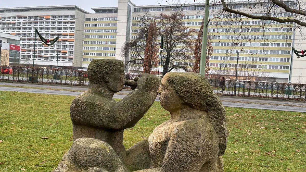 Stadtpromenade in Cottbus