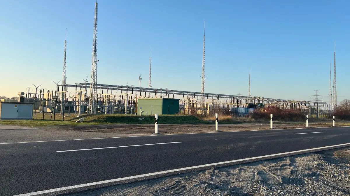 Das Umspannwerk in Hartmannsdorf/Horst gilt als möglicher Standort für den geplanten Großspeicher.