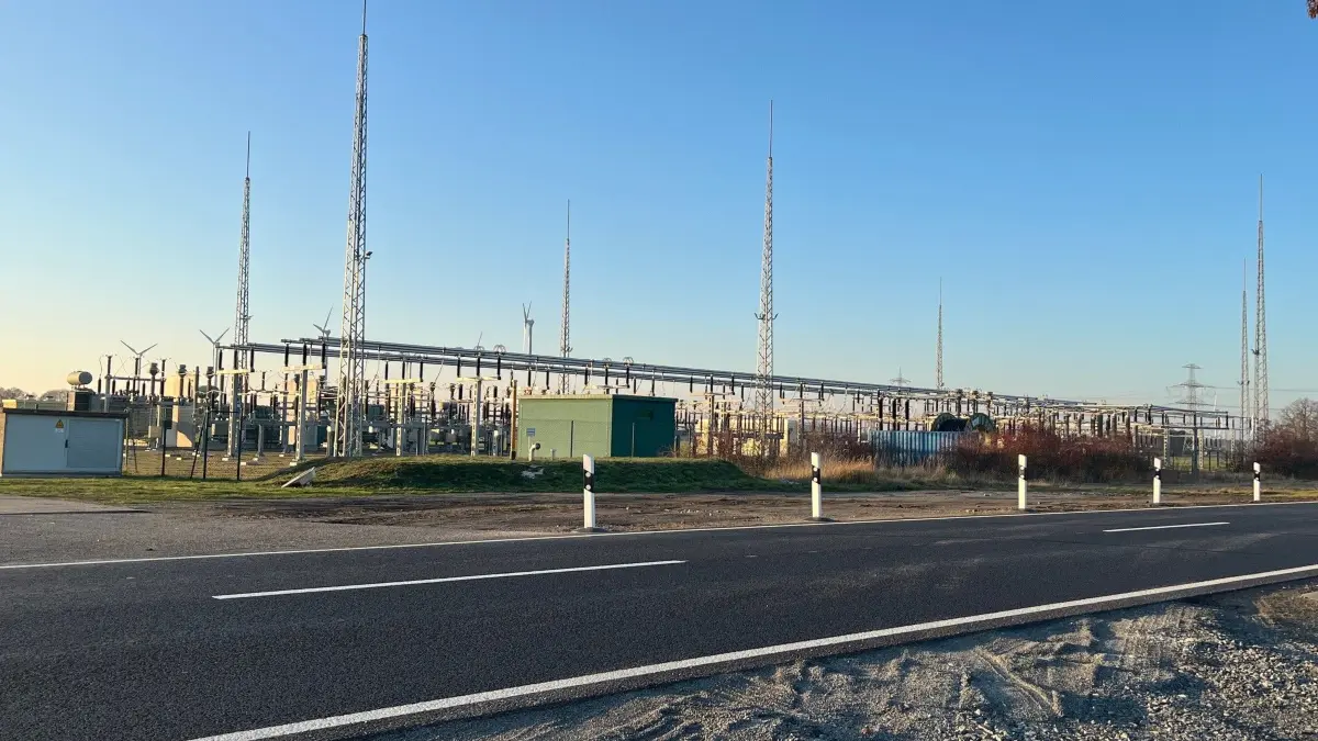Das Umspannwerk in Hartmannsdorf/Horst gilt als möglicher Standort für den geplanten Großspeicher.