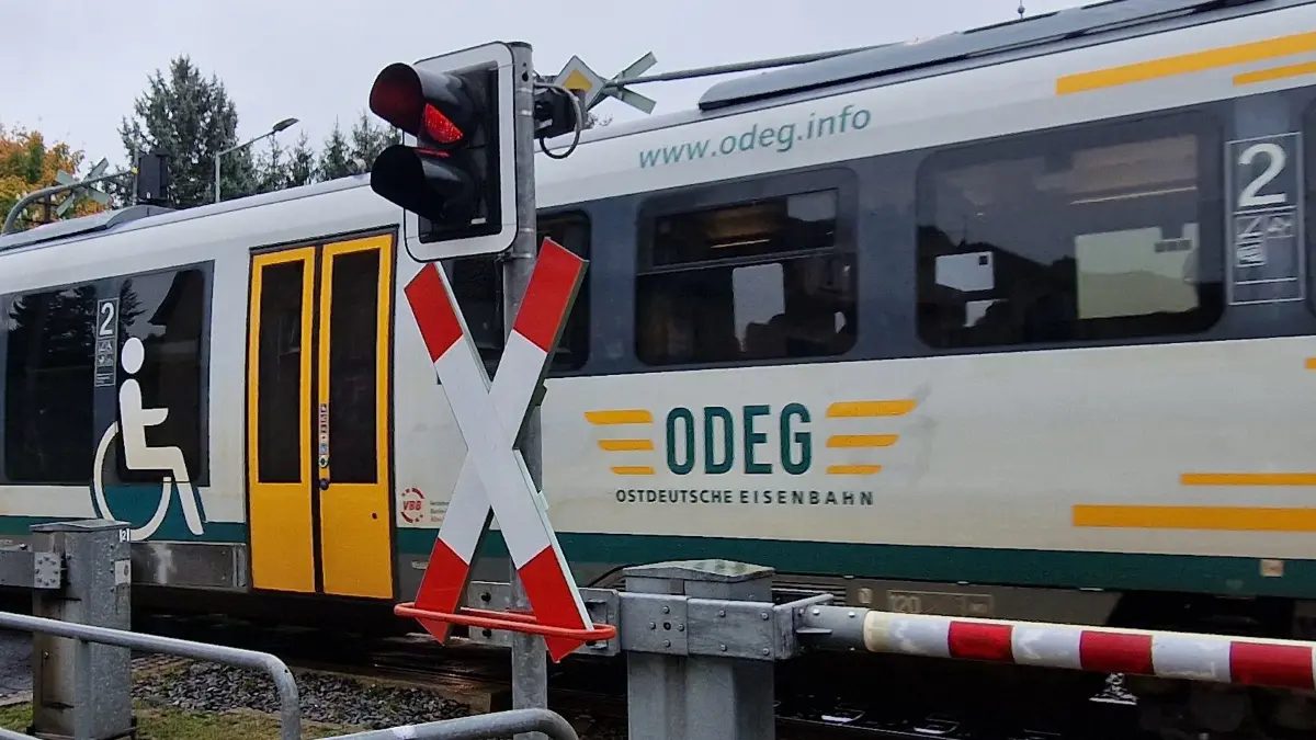 Die Odeg (Archivbild) kann wegen eines Kabeldiebstahls am 29. Dezember 2025 drei Regionalbahnlinien nicht bedienen.