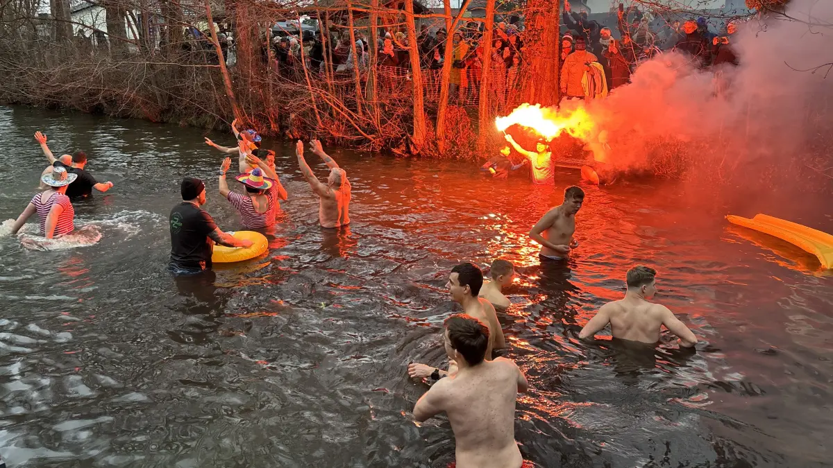 Neujahrsbaden Treppendorf