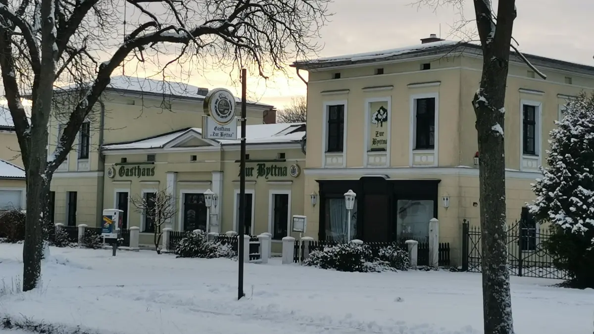 Gasthaus »Zur Byttna« in Straupitz
