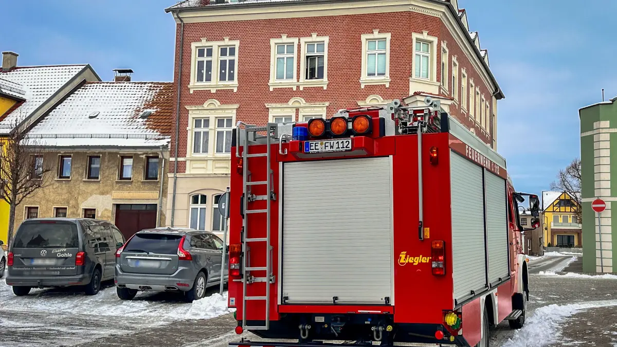 Die Feuerwehr Bad Liebenwerda musste am Mittwoch zu einem Hilfseinsatz in den Nordring ausrücken.