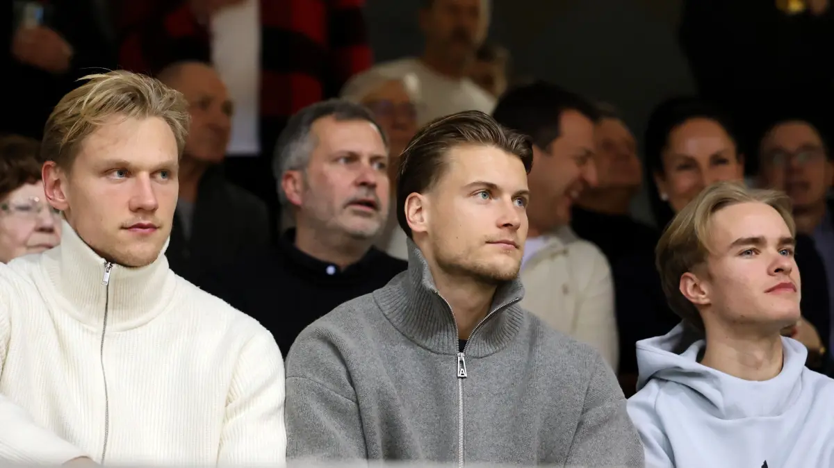 11. Bretterknaller in der Lausitz-Arena Cottbus: Die Energie-Profis Ted Tattermusch, Moritz Hannemann und Lukas Michelbrink (v.l.n.r.)