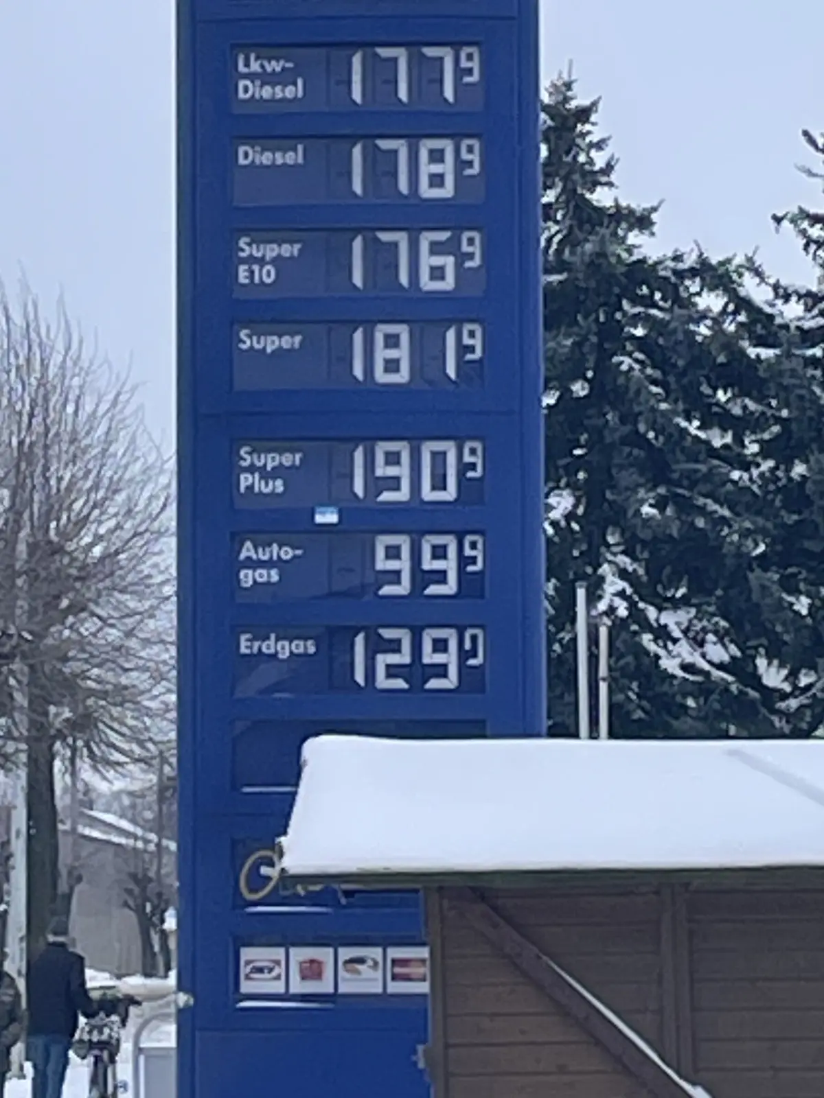 Die Preise sind auch an den Tanksäulen in Finsterwalde gestiegen.