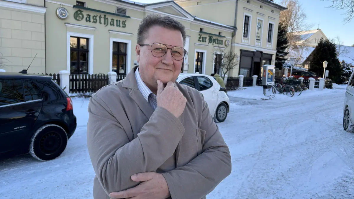 André Urspruch, Bürgermeister der Gemeinde Straupitz