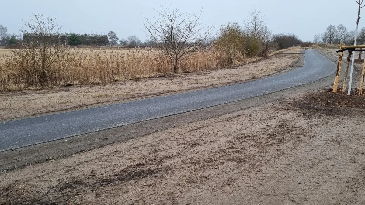 Auf einem neuen Radweg ist demnächst die Slawenburg in Raddusch zu erreichen.