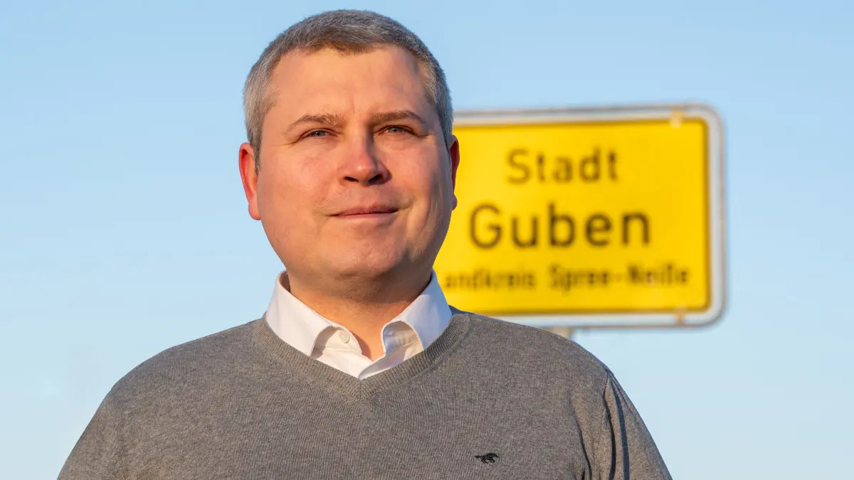 Steffen Rosenkranz fordert zur Bürgermeisterwahl am 8. März 2026 Fred Mahro heraus. Dafür steht der Einzelkandidat.