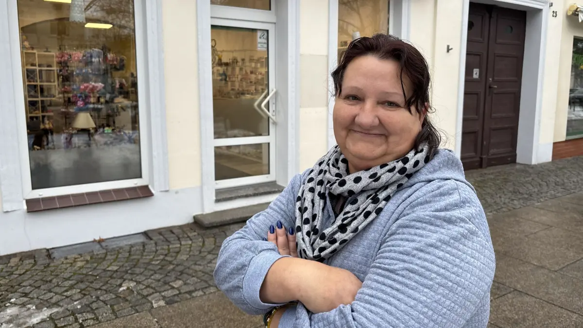 Simone Kappel eröffnet ab Februar 2026 ihren Laden »KreativPerle« in der Breite Straße in Lübben.