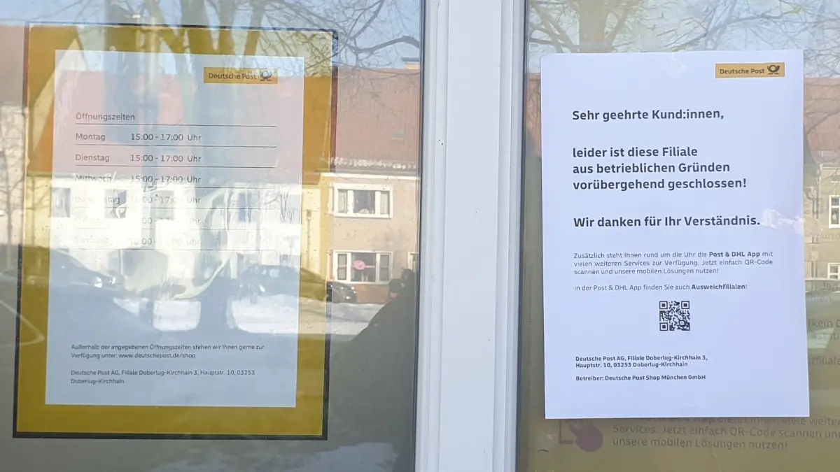 Deutsche Post Filiale 448, Hauptstraße 10, 03253 Doberlug-Kirchhain