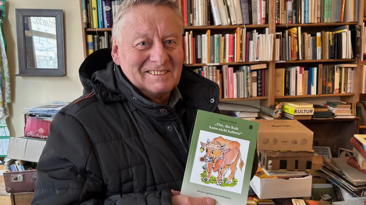 Christian Pietsch aus Grano hat seine Erlebnisse als Tierarzt in einem Buch verarbeitet. Jetzt sind Lesungen in Guben geplant. Und es gibt Pläne