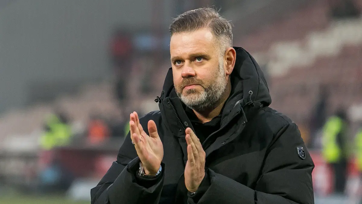 3. Liga - 2025/2026 - FC Energie Cottbus vs. 1. FC Schweinfurt: Cottbus, Deutschland 24. Januar 2026:
3. Liga - 2025/2026 - FC Energie Cottbus vs. 1. FC Schweinfurt
Im Bild: Praesident Sebastian Lemke (Energie Cottbus)
/// DFB regulations prohibit any use of photographs as image sequences and/or quasi-video. ///