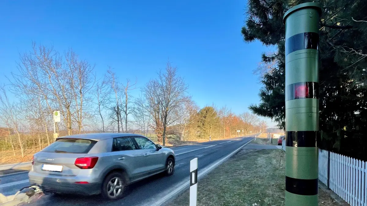 Die Blitzersäule an der Jocksdorfer Kreuzung bei Forst (Lausitz) ist die neueste Messeinrichtung im Landkreis Spree-Neiße - doch die nächste Säule ist bereits in Planung.
