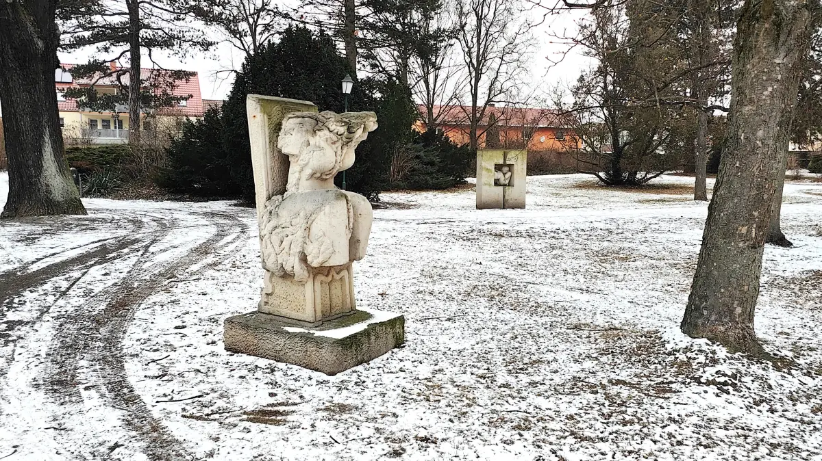 Der Woyski-Park in Hoyerswerda soll aufgewertet werden.