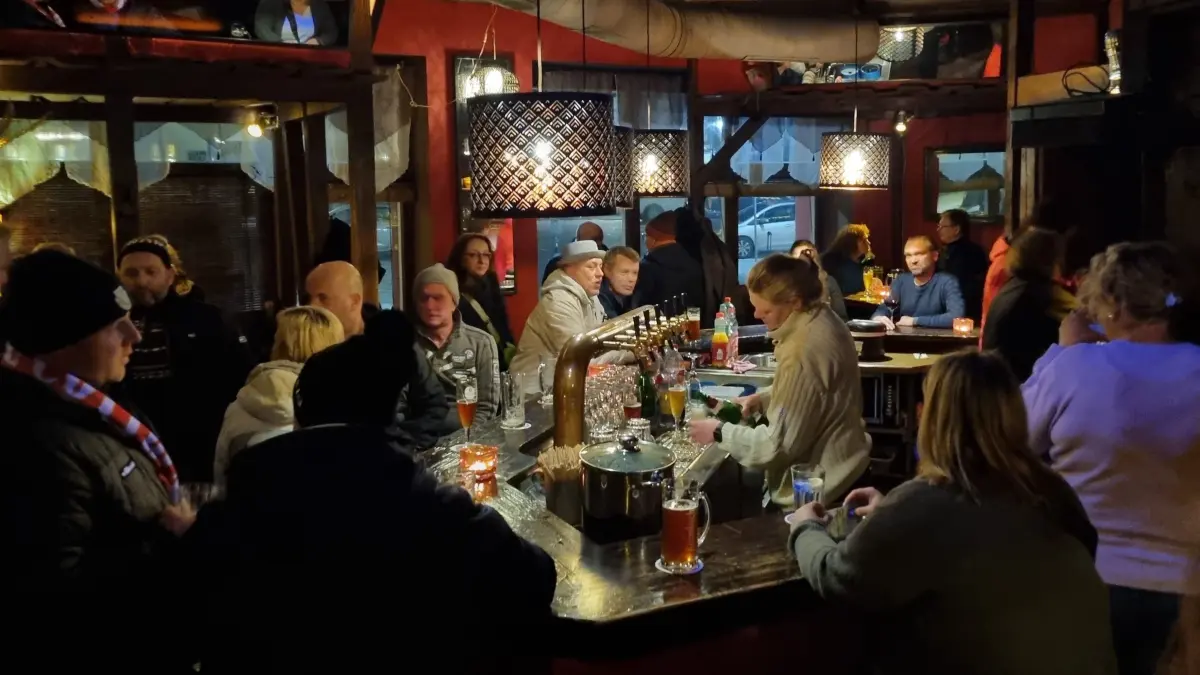 Gut besucht war der Heuschober in der Altstadt von Lübbenau an seinem letzten Öffnungstag am Samstag (31. Januar 2026).
