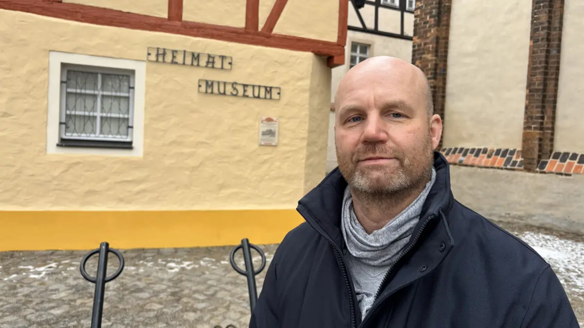 Marco Babenz, Bürgermeister der Stadt Calau