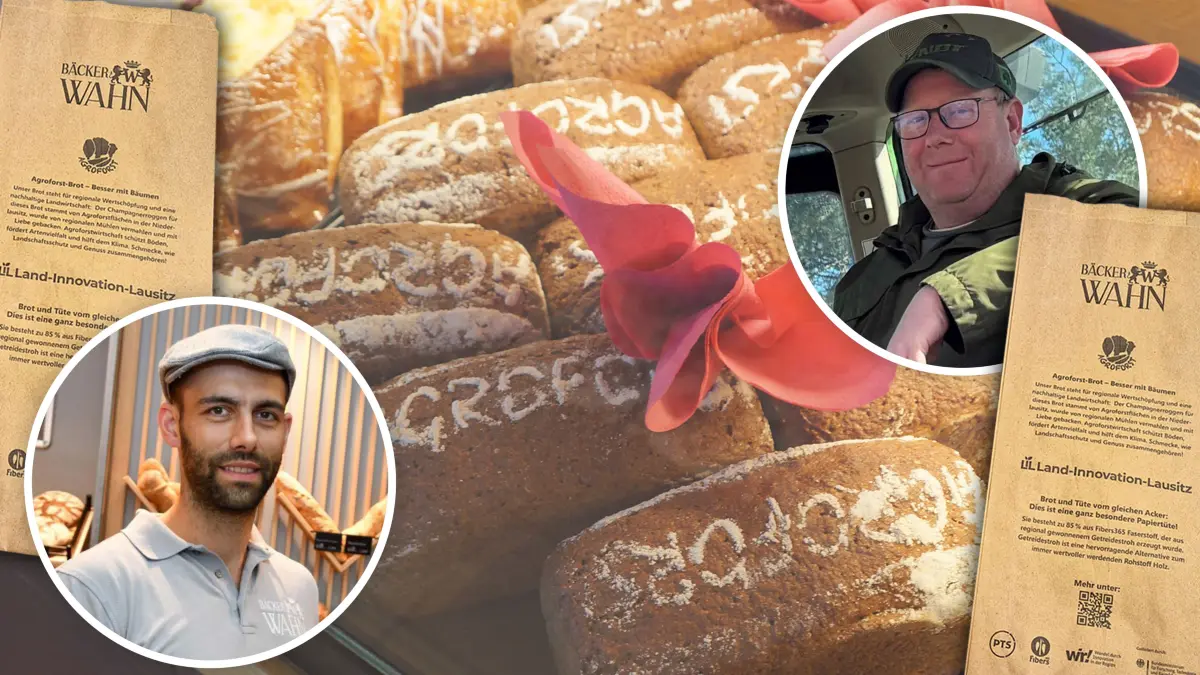 Fotomontage Bäckerei Wahn