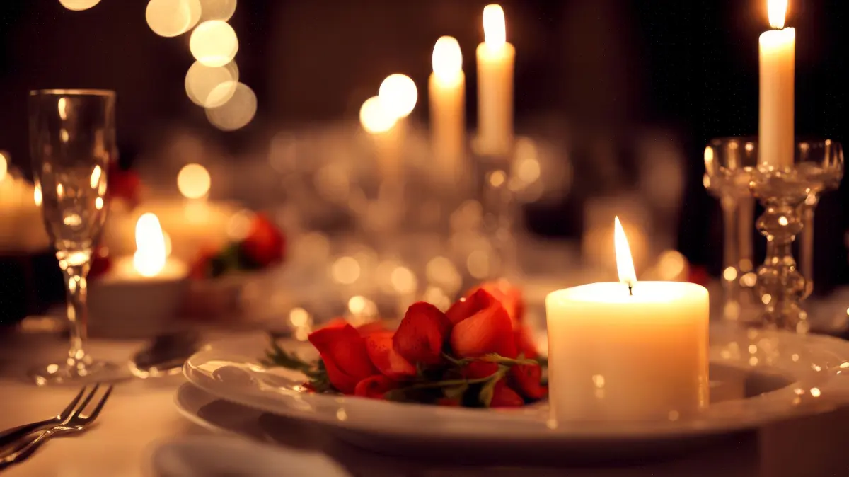 Candle-Lighnt-Dinner