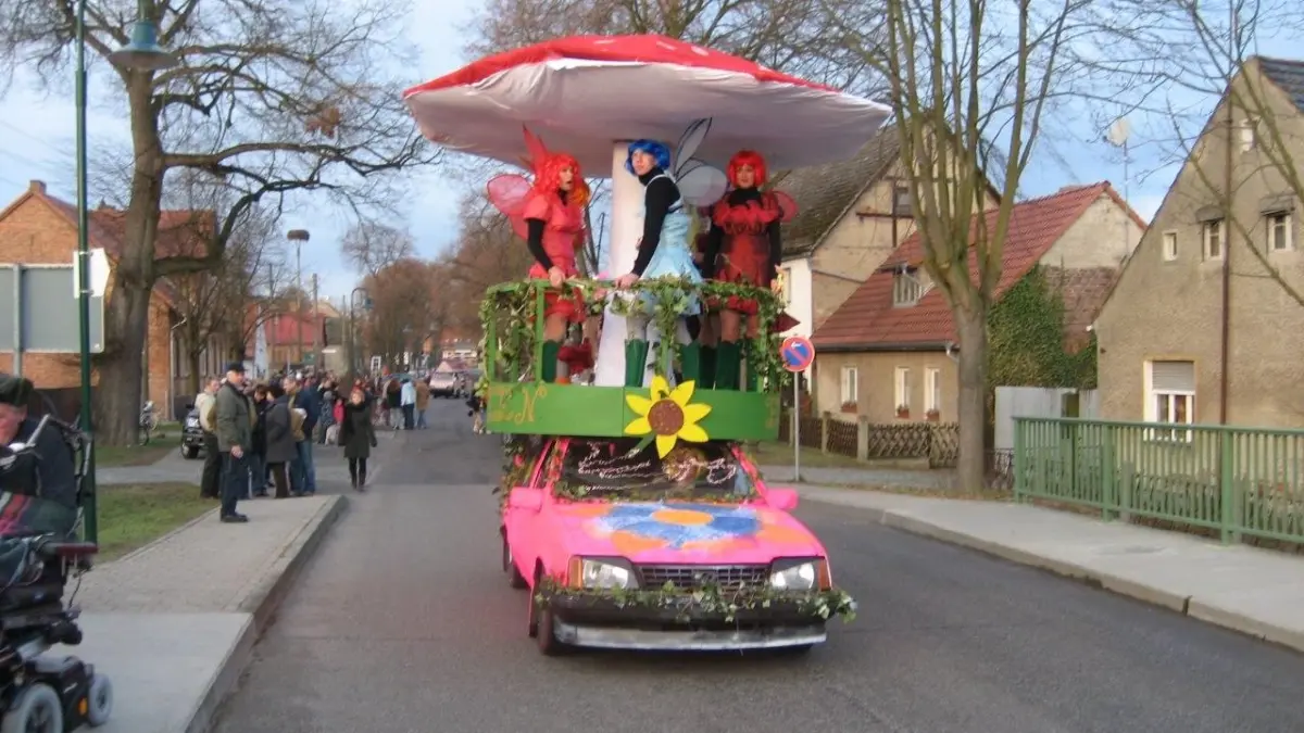 Rosenmontagsumzug in Schlepzig