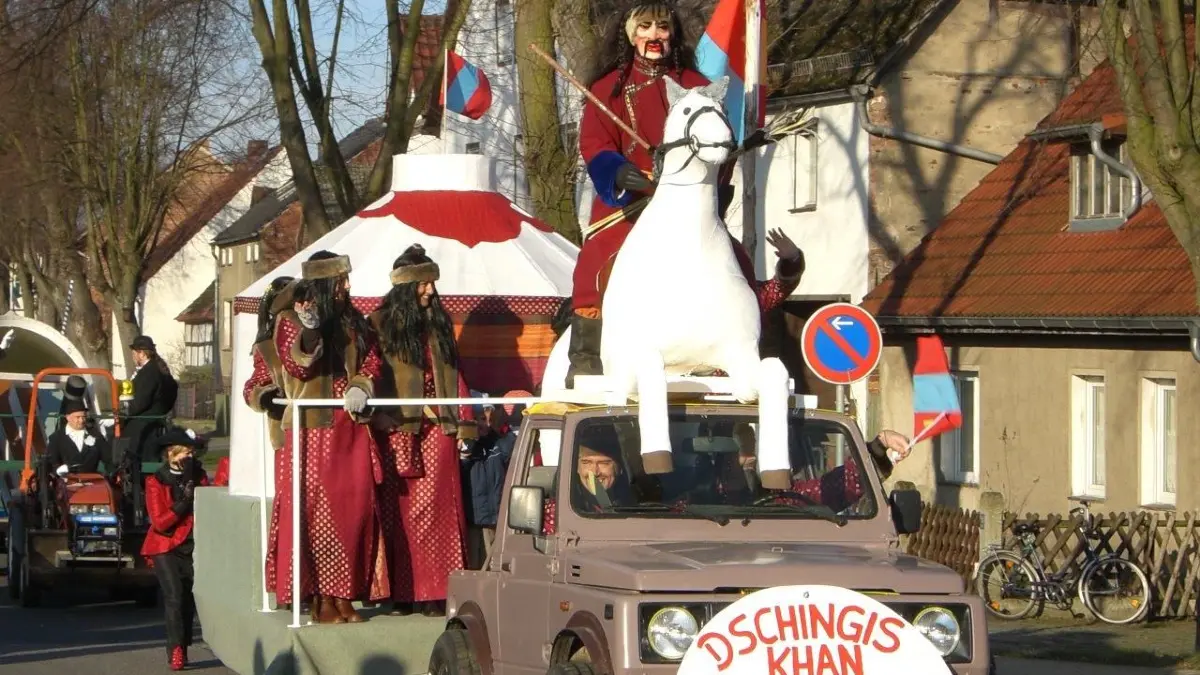 Rosenmontagsumzug in Schlepzig