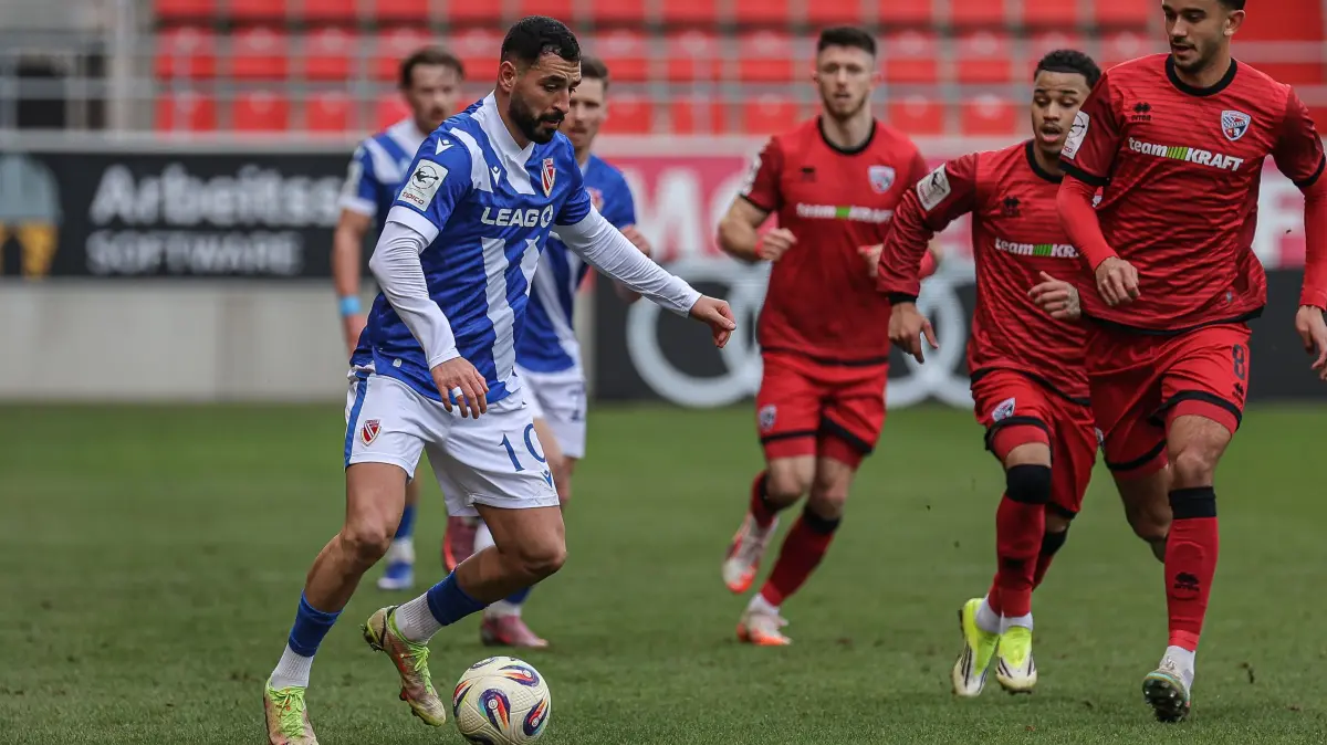 Enges Spiel in Ingolstadt für Tolcay Cigerci und Energie Cottbus - beide Teams schenkten sich am Samstag in der 3. Liga nichts.