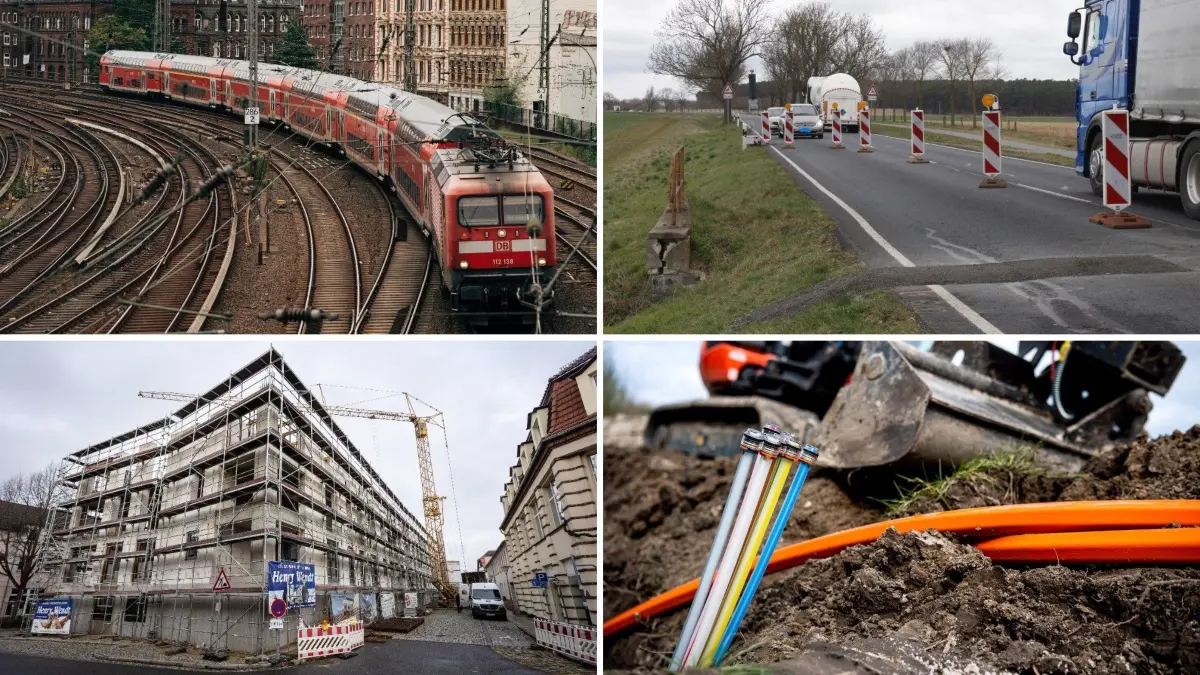 Straßen, Anbindungen und wirtschaftliche Perspektiven stehen im Mittelpunkt der Infrastrukturfragen, die die Kandidaten beantworten.