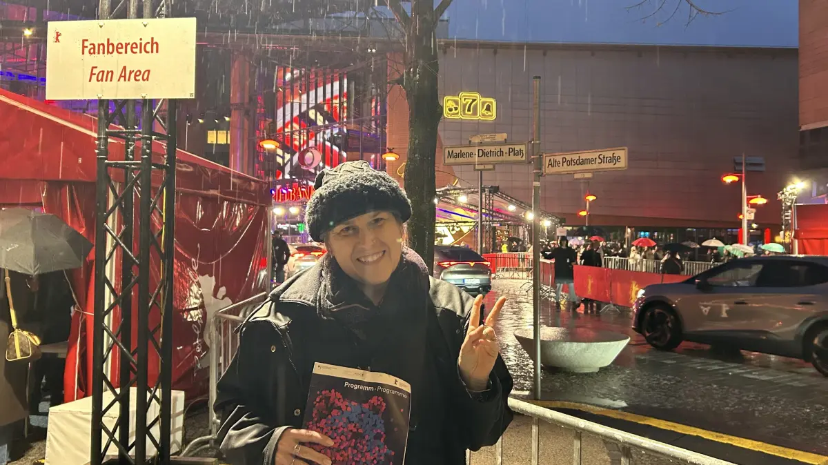 Susanna aus Berlin freut sich jedes Jahr auf die Stars am roten Teppich.