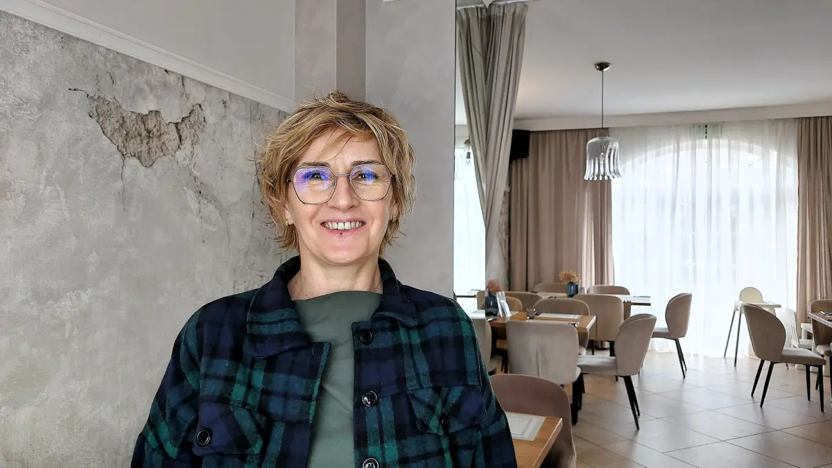Edyta Ogonowska leitet das Hotel und Restaurant Onyx in Gubin.