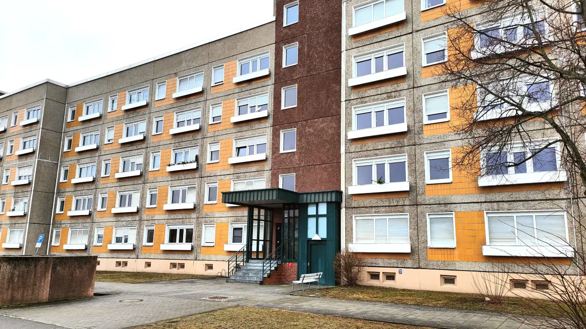 Der Wohnblock Gerhard-von-Scharnhorst-Straße 2/3 einen einen großen Teil seiner Mieter verloren.