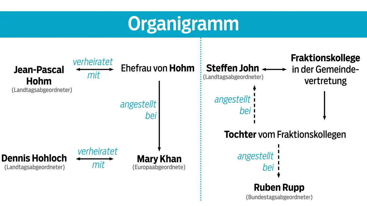 Organigramm AfD