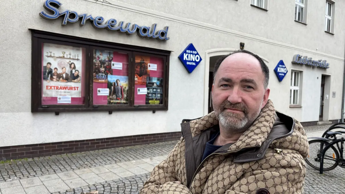 Matthias Hahn von den Spreewald Lichtspielen Lübben