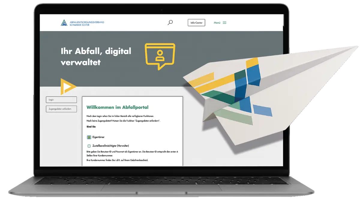 Willkommen bei "Mein Abfallportal“ vom AEV.