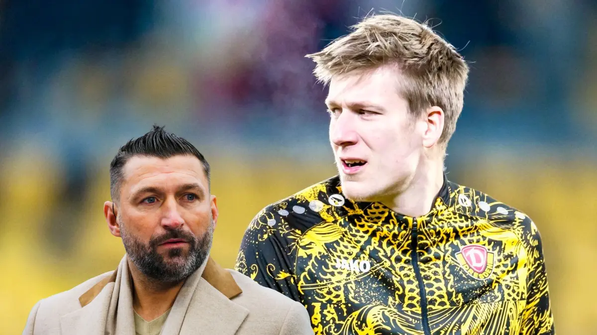 Als Experte von Sky fragt Torsten Mattuschka bei Dynamo Dresden nach: Wieso kommt Elias Bethke nicht an Torhüter Tim Schreiber vorbei?