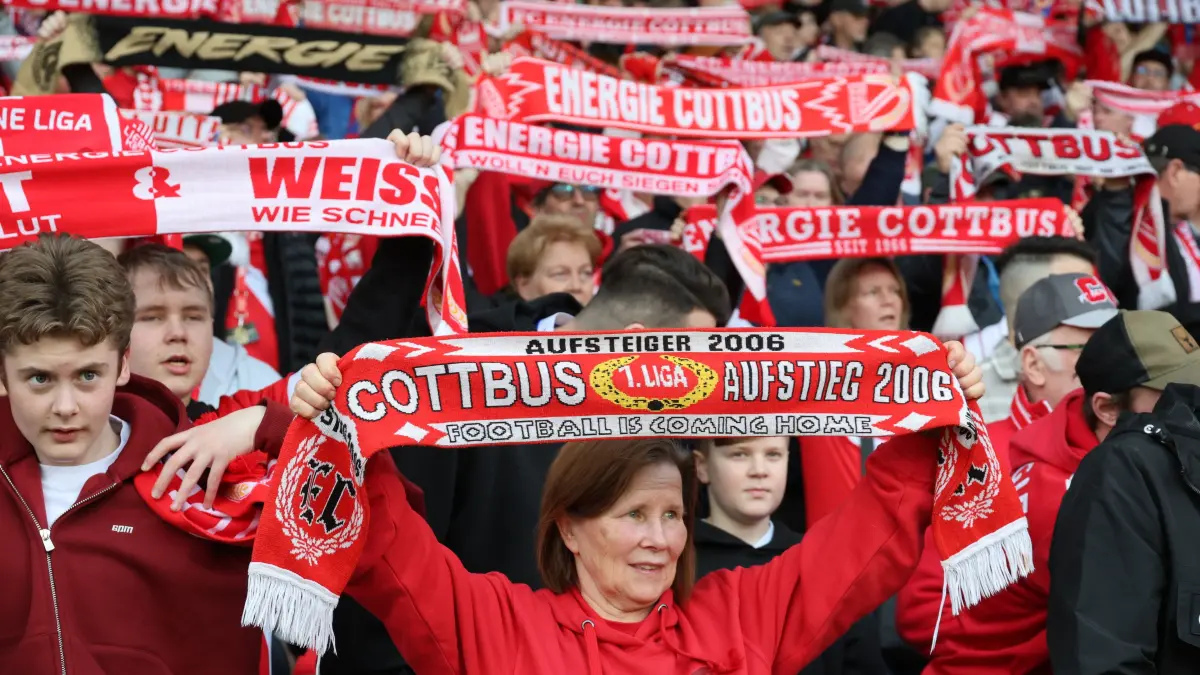 Fussball 3. Liga 2025/2026 FC Energie Cottbus - SC Verl: Energiefans
Energiefans