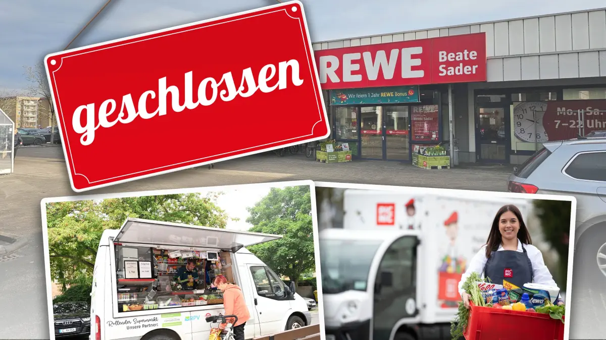 Fotomontage Rewe Neu Schmellwitz