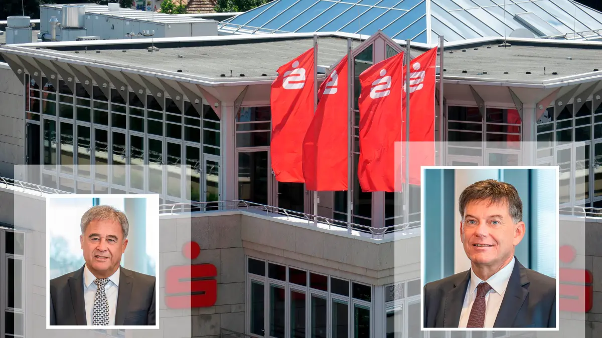 Fotomontage Sparkasse Ulrich Lepsch, Ralf Braun