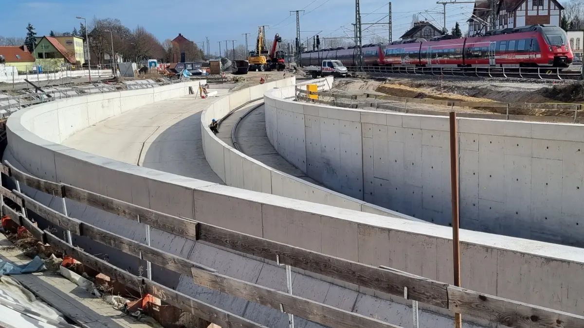 Railway Construction Site in Lübbenau: What Still Needs to Be Done at the ...