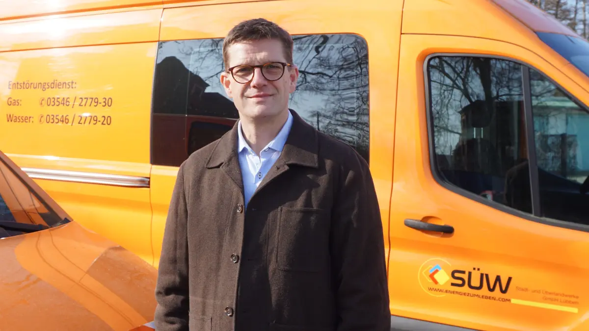 Michael Woik, Geschäftsführer der Stadt- und Überlandwerke Lübben (SÜW)