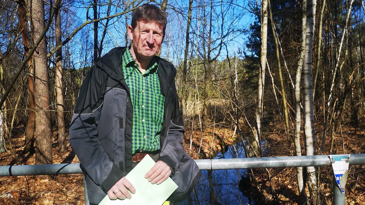 Udo List betreut das Projekt zum Anstau des Eierpielers in Finsterwalde und kündigt jetzt ein neues Vorhaben am Moorsee an.