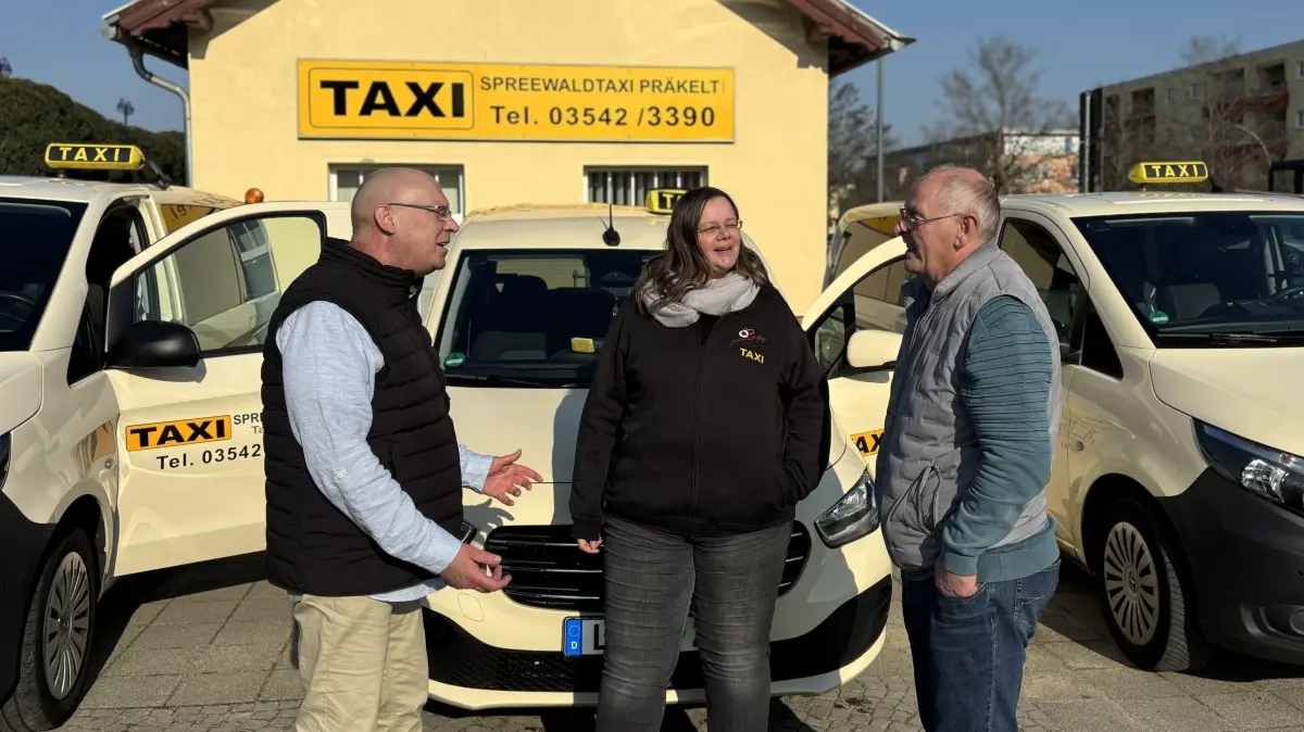 Spreewaldtaxi Präkelt GmbH in Lübben am Bahnhof, GF Thomas Präkelt