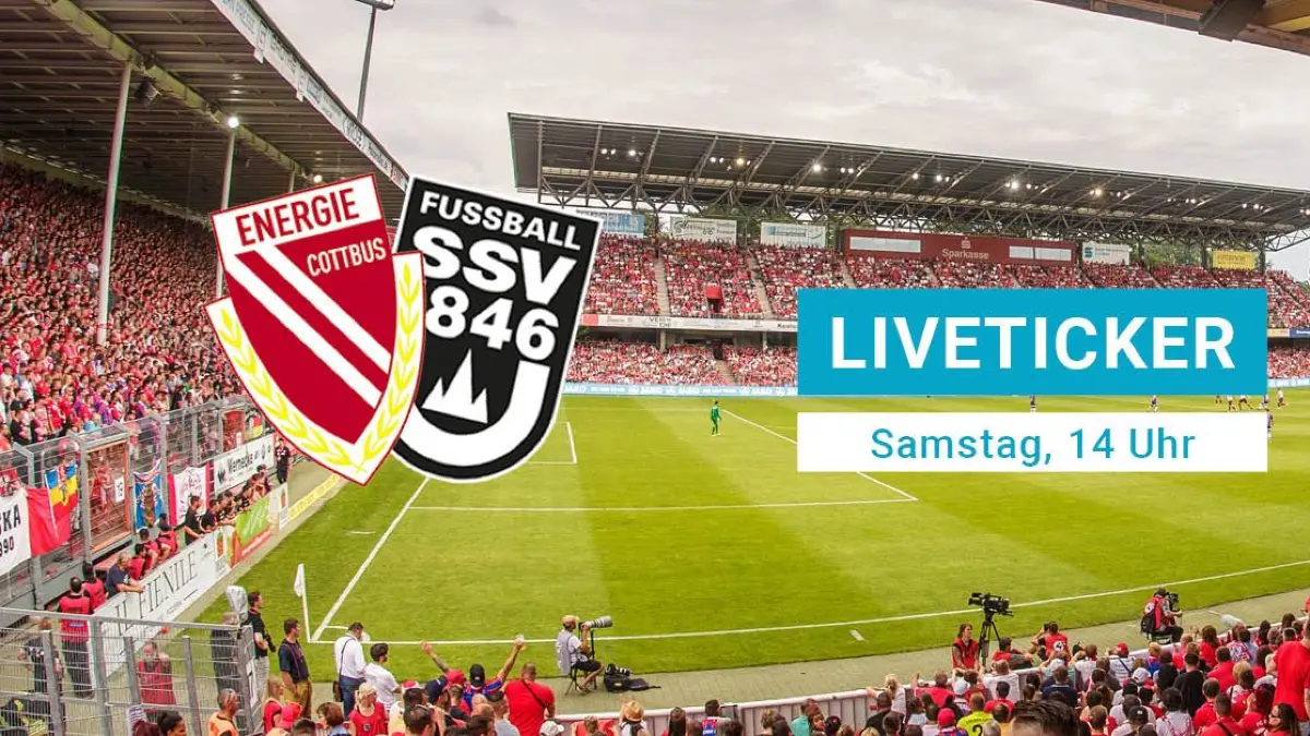 2025/26 Energie Cottbus - SSV Ulm Facebook Liveticker