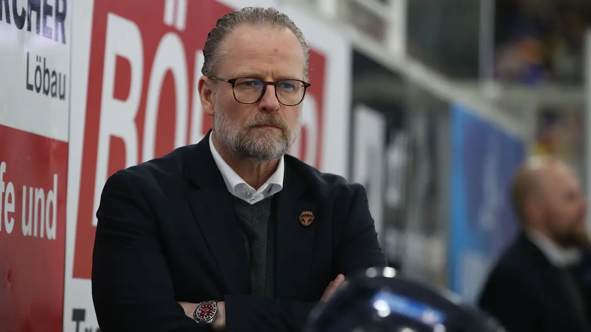 Lausitzer Fuechse vs. Kassel Huskies: 20.03.2026, Weisswasser, Lausitzer Fuechse vs. Kassel Huskies
Christof Kreutzer (Trainer, Lausitzer Fuechse)