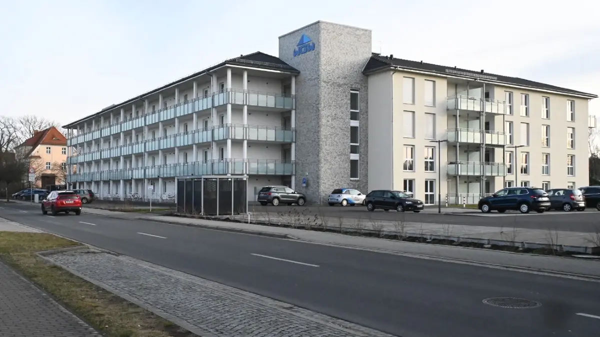 Die Berliner Höfe in Weißwasser waren an der berliner Straße das erste große Bauprojekt der Wohnungsbaugenossenschaft Weißwasser nach 20 Jahren.