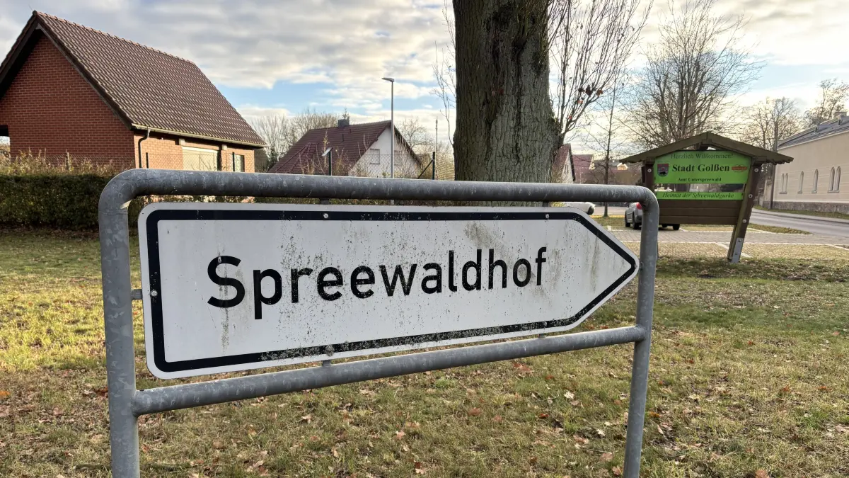 Eingang zum Spreewaldhof in Golßen. Wie geht es jetzt zu Saisonbeginn weiter?