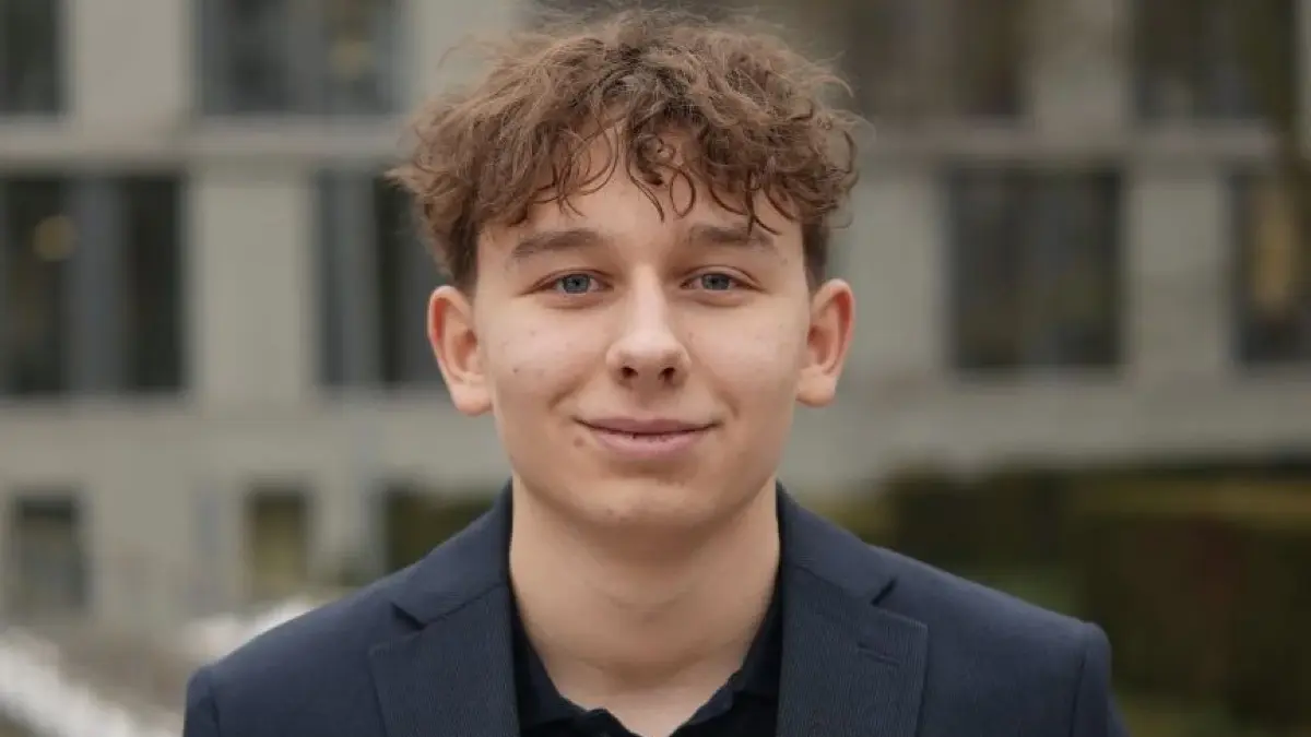 Jakob Stamm, Sprecher des Landesschülerrats Brandenburg