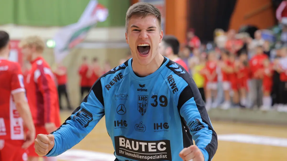 Handball Regionalliga Ostsee-Spree LHC Cottbus - Grün-Weiss Werder 34-31: Filip Dominic Hancic