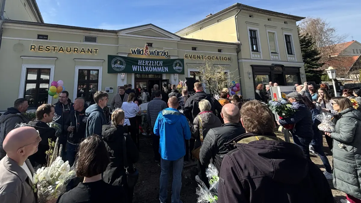 Eröffnung Restaurant »wild & würzig« in Straupitz, ehemals »Zur Byttna«