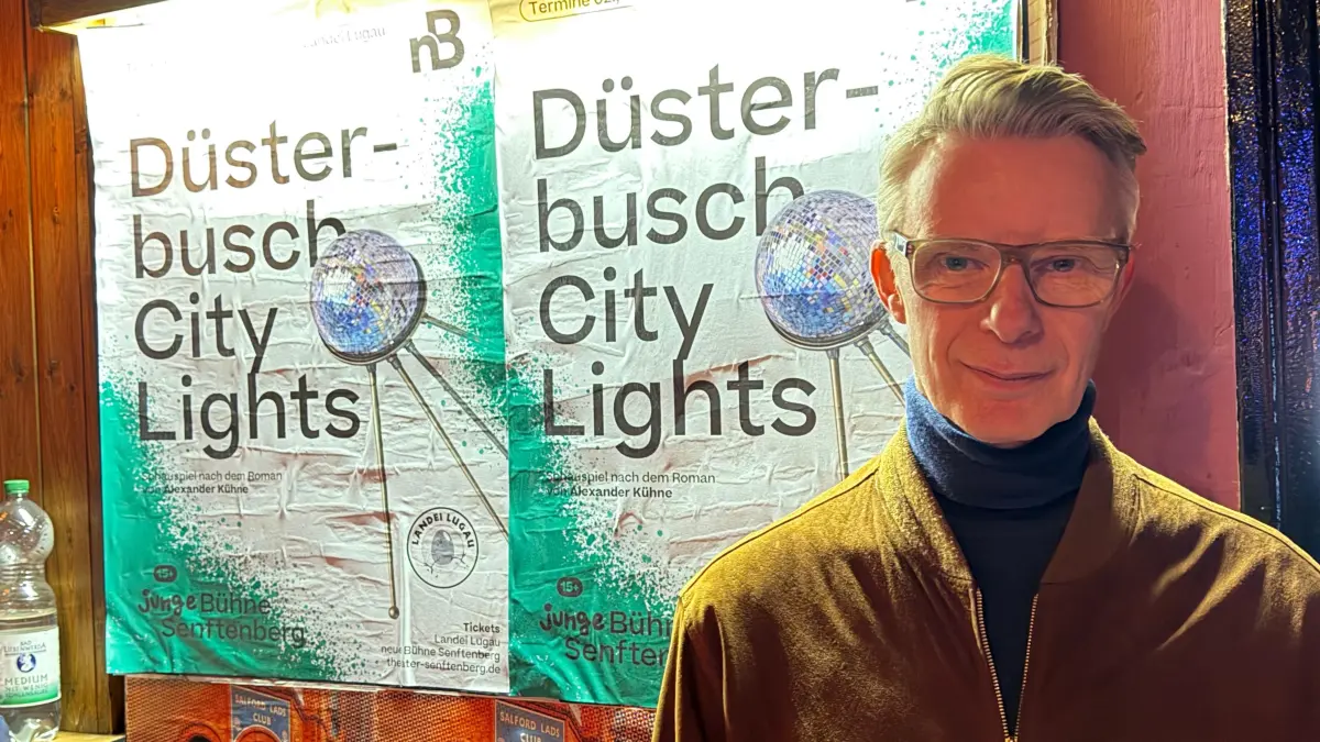 Alexander Kühne. Mit der Premiere von „Düsterbusch City Lights“ kehrt ein Stück Lugauer Nachtleben als Theater an seinen Ursprung zurück.