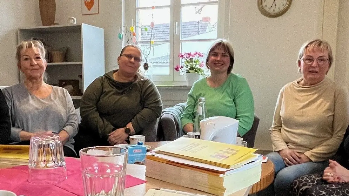 Von links: Heike Wolther, Grit Paulke, Josephine Weichelt und Heike Weichelt. Die Gruppenleiterinnen berichten über steigende Belastungen und wachsenden Unterstützungsbedarf.